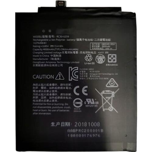 Battery 4000mAh Battery for RAZER phone 2 RC30-0259 1ICP4/69/81 Batterie+TOOL