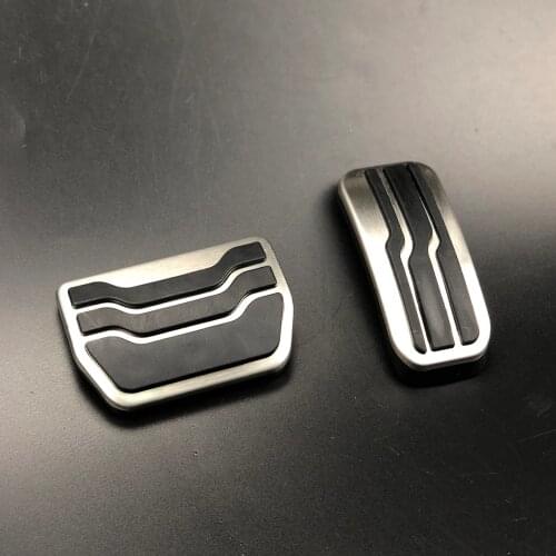Car Accessories Stainless Steel Car Gas Brake Pedal Pads Cover for Ford New Mondeo EDGE Fusion Energi For Lincoln MKZ AT