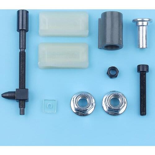 Chain Bar Adjuster Catcher Nuts Kit For Husqvarna 394 395 394XP 395XP Chainsaw 503467701 Tensioner Screw Replacement Spare Parts