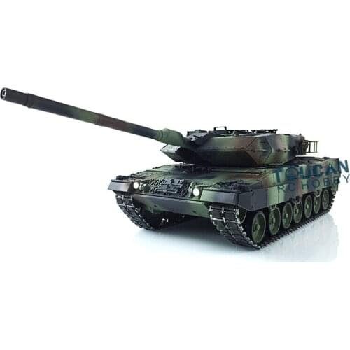 1/16 Radio-Controlled Tank Customized Full Metal Leopard2 A6 3889 Model Heng Long Mainboard TH13093-SMT4