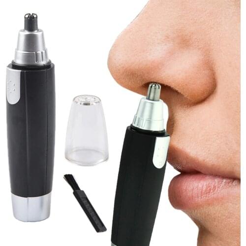 Electric Nose Ear Neck Eyebrow Hair Trimmer Shaver Groomer Clipper Remover for Men Women Personal Car For House Home Office Shop
