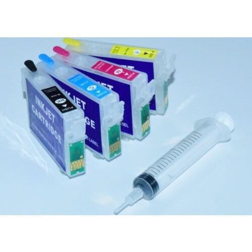 T127 T1271-T1274 Refill Ink Cartridge For Epson WF 625 545 60 630 633 635 645 840 845 WF-3520 3530 3540 7010 7510 7520 printer