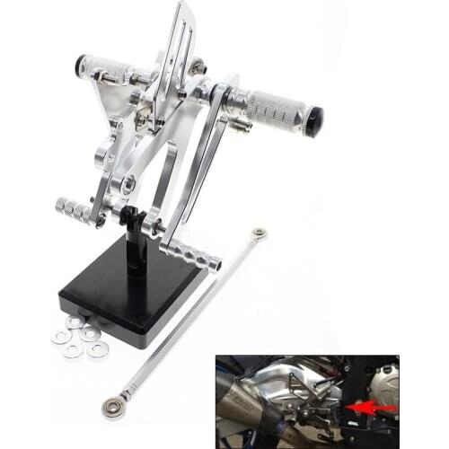 CNC Aluminum Motorcycle Rear Adjustable Rear Sets Set Footrests For Honda NSR250 MC21 1990-1993 MC28 PGM4 1994 -1997