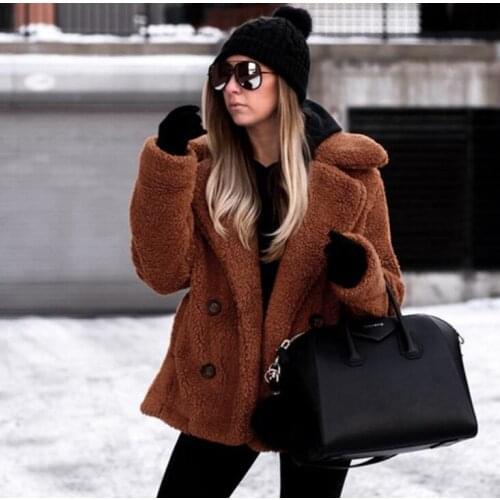Suit collar Autumn faux mink leather jacket womens winter short fur leather coat women slim jackets jaqueta de couro fashion