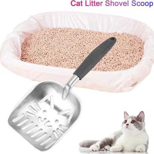 Metal Scoop Cat Litter Shovel Cat Sand Cleaning Pet Products Pet Cleanning Tool For Dog Cat Clean Feces Supplies
