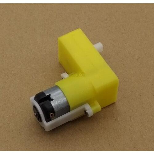 6V Bend of Uniaxial Gear TT Motor / Deceleration Motor / Gearbox / DC Geared Motor for Robot Car Toy