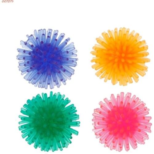 OOTDTY 2PCS Interactive Cat Toy Non-toxic Teeth Chew Ball Play Catch Exercise Toys Pet