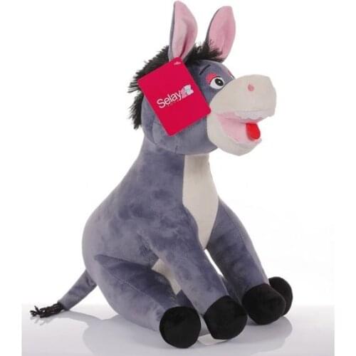 Donkey stuffed toys plush toy Key chain dolls cloth dolls wedding celebration Street vendors 35 cm high
