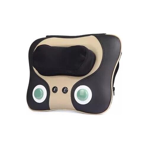 Cervical spine massager massage neck shoulder waist pillow cushion for leaning on of jade ochre warm massage whole body massage