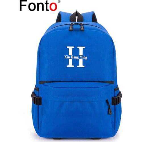 Backpack Travel Bag Cloth Schoolbag for Primary and Secondary School Students in the Opening Season