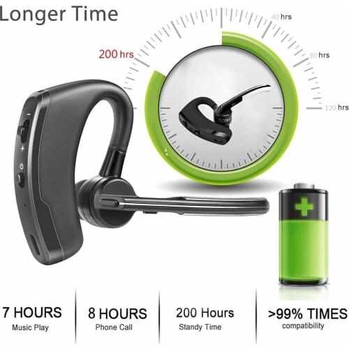 Sport Earbuds V8 Wireless Headphones Bluetooth Earphones Waterproof Earpieces For OPPO Huawei Iphone Xiaomi TWS Business Headset