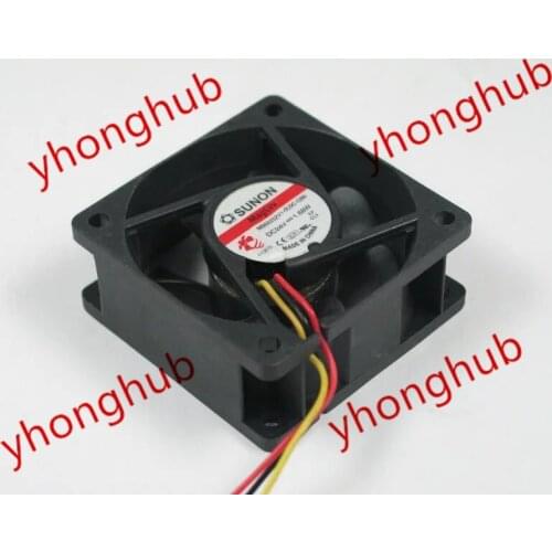 SUNON MB60252V1-000C-G99 DC 24V 1.68W 60x60x25mm Server Cooling Fan