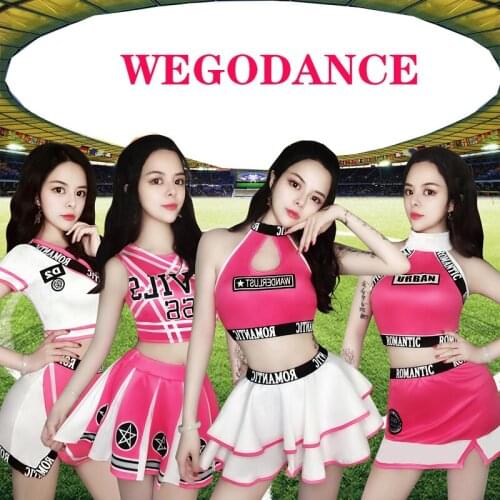 Girls Nightclub Singer Jazz Dance Costumes Women Cheerleading Clothes Dancer Stage Rave Outfit