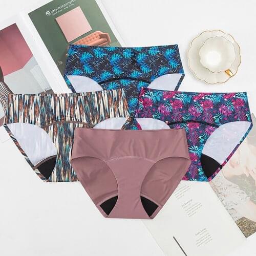 Women Swimsuit Tangas Sexy Bikini Thongs Swimwear Briefs Beach Shorts Menstrual Leakproof Bikini Bottom Mid Waisted Swim Bottoms