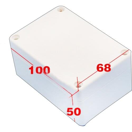 1pcs Plastic Enclosure 100*68*50mm Waterproof Electronic Project Box Grey DIY Enclosure Instrument Case Electrical Supplies