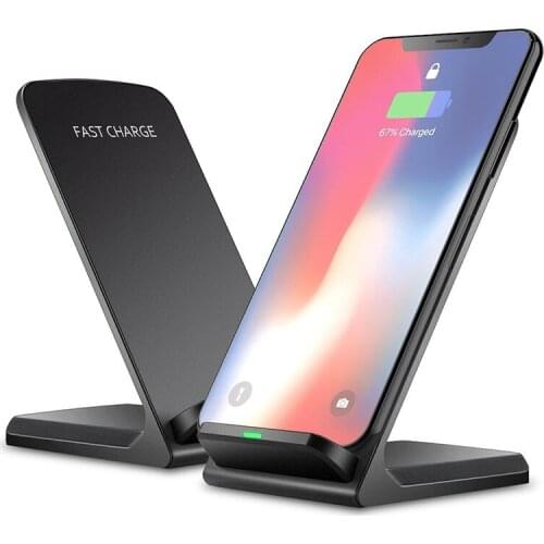 10W Wireless Charger For Samsung S9 S8 S7 Note 9 8 Fast Wireless Charging Dock For iPhone XS MAX XR X 8 Plus USB Charger