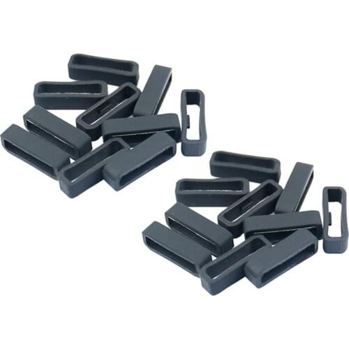 20x 22mm Rubber Fastener Ring Watch Security Loop for Garmin Forerunner 235