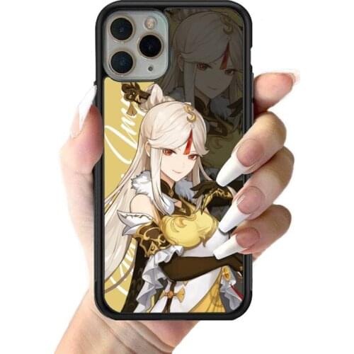 Genshin Impact Ningguang Phone Case for iPhone 12 mini 11 pro XS Max X XR 6 7 8 plus SE20 High quality TPU silicon cover