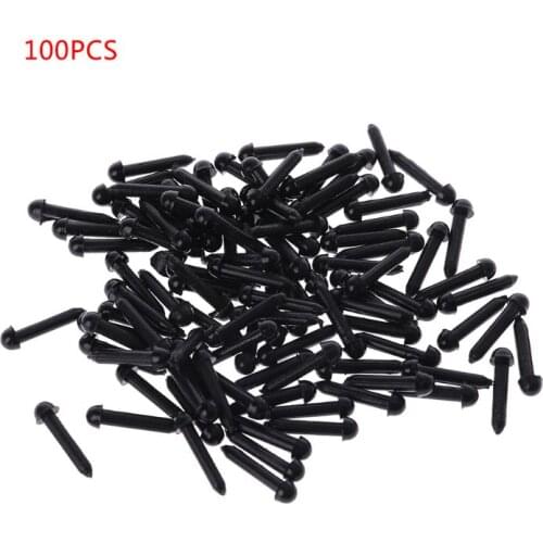 100Pcs 3mm/4mm/5mm/6mm DIY Black Plastic Safety Eyes Toy For Teddy Bear Doll Accessories Animal Making Craft Hot Sell
