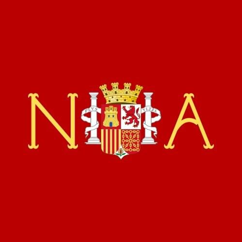 Spain Standards Heads State Flag 4x4ft 120x120cm Polyester Estandarte Presidencial MA Members Royal Family Banner