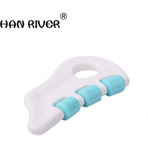 HANRIVER Creative household beauty scrapping scrapping plate massager three-wheeled massage board