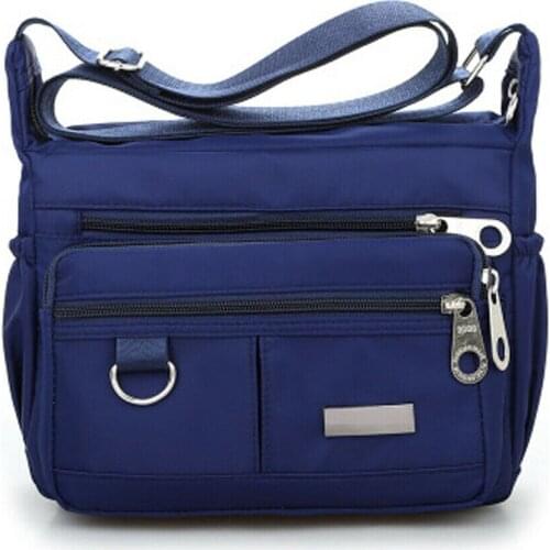 Limit 100 Women Lady Waterproof Nylon Messenger Bags Crossbody Shoulder Bag Casual Handbag