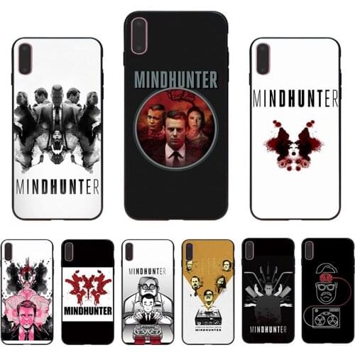 HOUSTMUST TV series Mindhunter soft cover phone case for iphone 7 8 11 pro XS max XR X 6S 6 plus SE 5s 5 TPU luxury shell Coque
