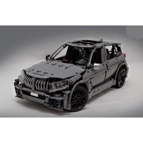 New technology automobile building block RC X3 super sports car assembled toy model DIY children education gift MOC-57554