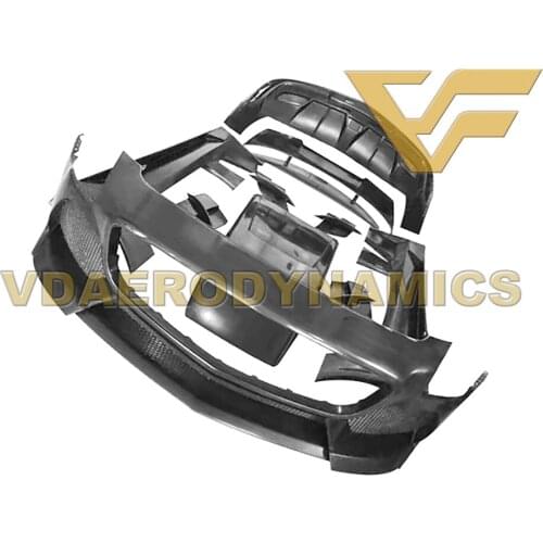 Suitable For 10-14 Benz R197 C197 SLS VAD-MS Full Body Kit Front Rear Bumper Side Skirts Spoiler Panels