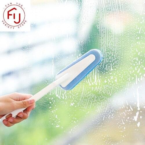 Hand-held Magic Sponge Cleaning Brush Bath Brush Ceramic Tile Kitchen Descaling Pot Brush Toilet Floor Brush Replaceable Sponge
