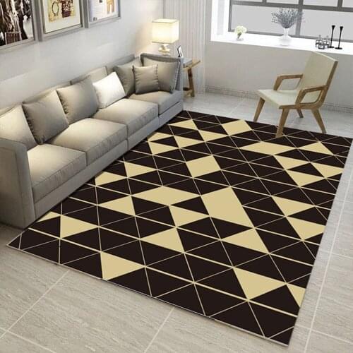 Nordic 3D Geometric Plush Carpets for Living Room Bedroom Area Rugs alfombra Child game Carpet Baby Climbing Mat Kids Play Rug