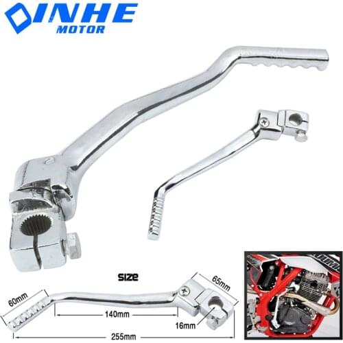 Motorcycle Kick Start Starter Lever Pedal For Zongshen CB 250cc CB250 Engine Kayo Bosuer BSE Xmotos Apollo 250cc Dirt Bike