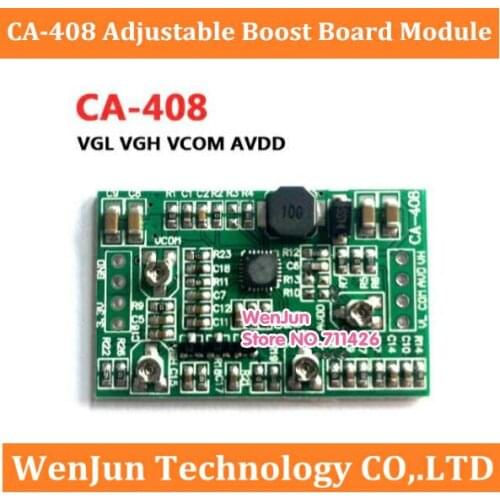 High Quality CA-408 Boost board module LCD TCON board VGL VGH VCOM.AVDD 4 adjustable --2pcs/lot