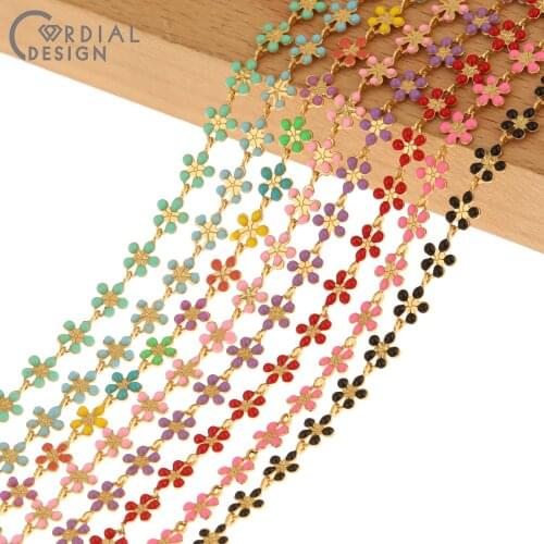 Cordial Design Jewelry Accessories/Copper Chain For Necklace/Oil Drop Effect/Jewelry Findings & Components/Hand Made/DIY Making