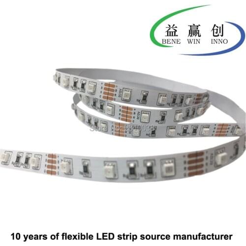 100M/Lot High CRI SMD3528 60leds led strips DC12V 8mm wide RGB led strip lights 12W/M led light strip rgb led ribbon for KTV