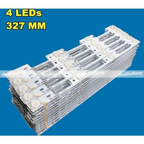 100%new LED backlight bar for Konka 39 inches TV KDL39SS662U 35018339 Konka 40 inches KDL40SS662U 35019864 327mm 4 LEDs* 6V