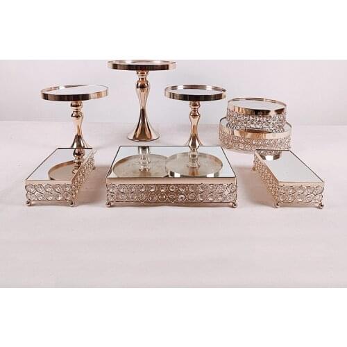 3pcs-8pcs Wedding Display Cake Stand Cupcake Tray Tools Home Decoration Dessert Table Decorating Party Suppliers