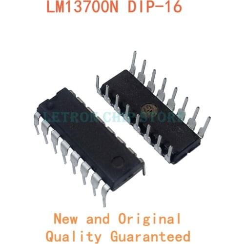 5PCS LM13700N DIP16 LM13700 DIP-16 13700N DIP original and new IC