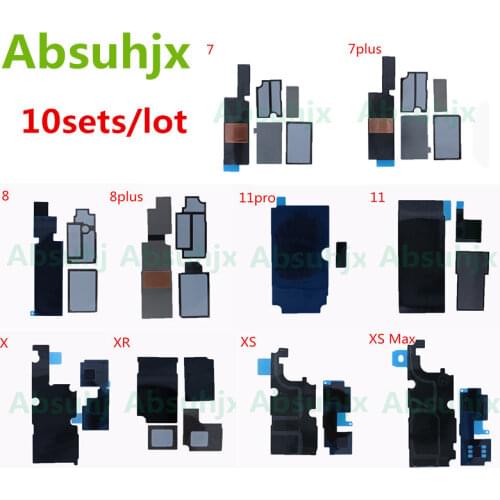 Absuhjx 10sets Heat Sink Sticker for iPhone XS Max 8 7Plus Glue Logic Board Heat Dissipation for XR X 11 Pro Max