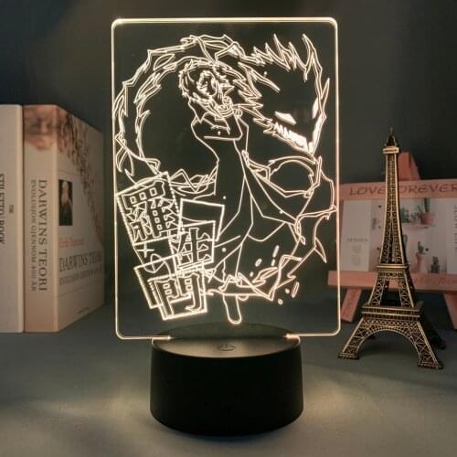 Anime 3d Light Bungo Stray Dogs for Kids Bedroom Decoration Night Light Manga Gift for Her Him Room Table Lamp Bungo Stray Dogs