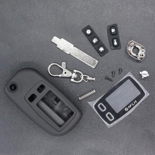 Switchblade Key Case For Tomahawk Tw9010 Tw9020 Tw9030 Uncut Blade Fob Case Cover Tw9010 Folding Car Flip Remote