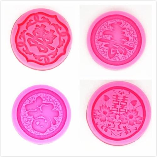 Baking biscuit mold, chocolate mold cake decoration die decoration mold silicone mold