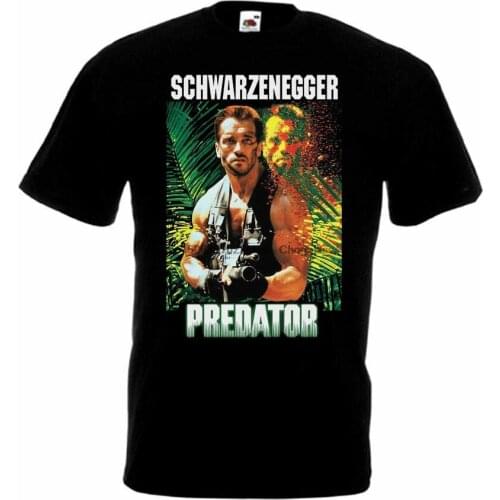 Predator v1 T-shirt black poster all sizes S...5XL