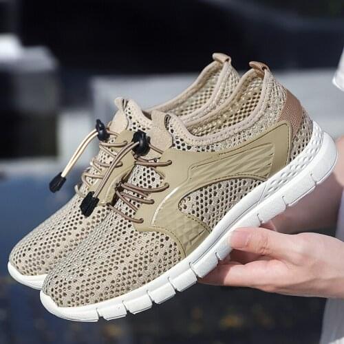 Sneaker Work Sapatos Casual Zapatos Informales De Hombre Men Shoes Fashion Sneakers Lightweight Summer Mesh Red Man