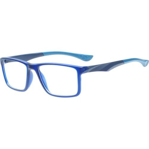 Fashion Colorful Lightweight Full Rim Eyeglasses Frame Men and Women TR90 Sports Glasses For Prescription Lenses