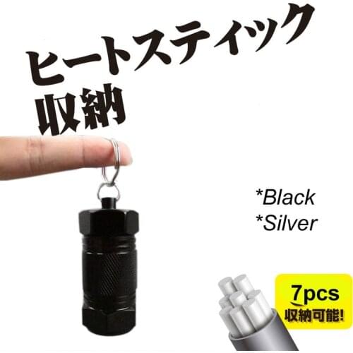 Newest Mental Box Antidust Anti-Water Travel Holder 7pcs 45mm Length For IQOS Cigarette Cartridge Box Case