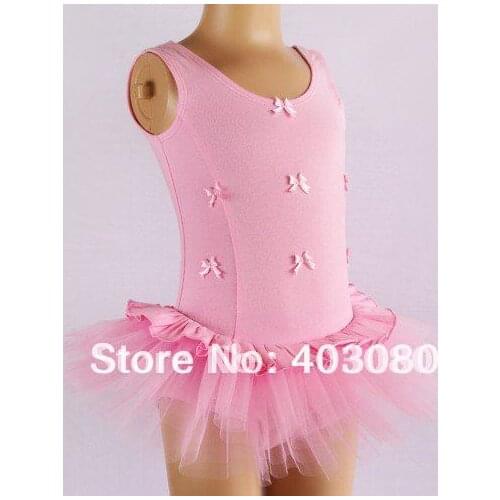 Wholesale & retail pink sleeveless Children ballet skirt,tutu dance dress,dancing dress,baby skirt,Stage dress size:S-L