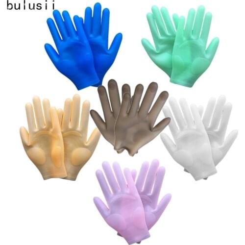 1 Pair Reusable Safe Silicone Gloves for Epoxy Resin Casting Jewelry Making Mitten DIY Crafts Tools