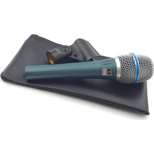 BETA 87A Vocal Wired Mic Dynamic Karaoke Microphone Professional Studio Computer Singing BETA 87 Audio Mixer Bar Club KTV Party