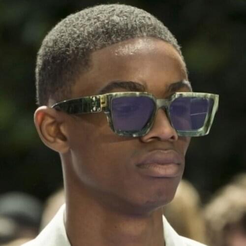 Brand Designer Oversized Square Sunglasses Women Fashion Big Frame Sun Glasses Men Vintage Shades Eyewear UV400 Zonnebril Dames